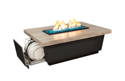 American Fyre Designs Contempo LP Select Firetable + Free Cover | Outdoor Heat Direct