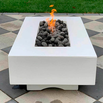 Del Mar Concrete Fire Pit - Free Cover ✓ [The Outdoor Plus] | Outdoor Heat Direct