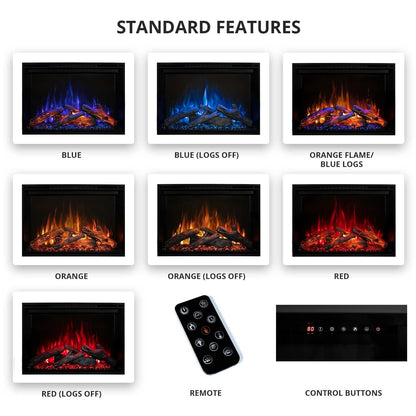 Modern Flames SM 5" Surround for Redstone 26 (Covers 32 3/4"W x 23 1/4"H)