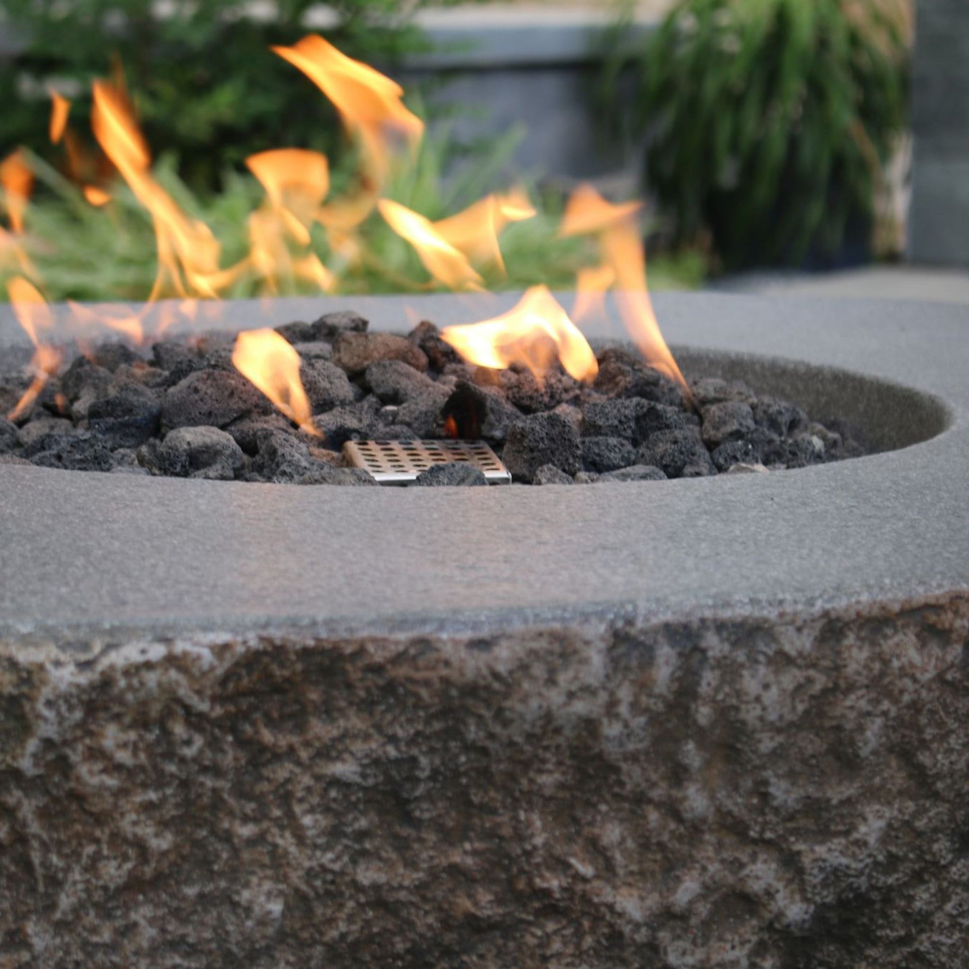 Elementi Boulder Fire Table | Outdoor Heat Direct