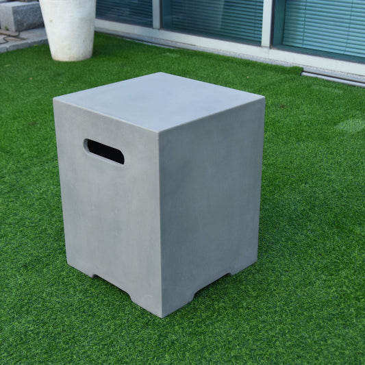 Elementi Tank Cover -20.0''H Square | Outdoor Heat Direct