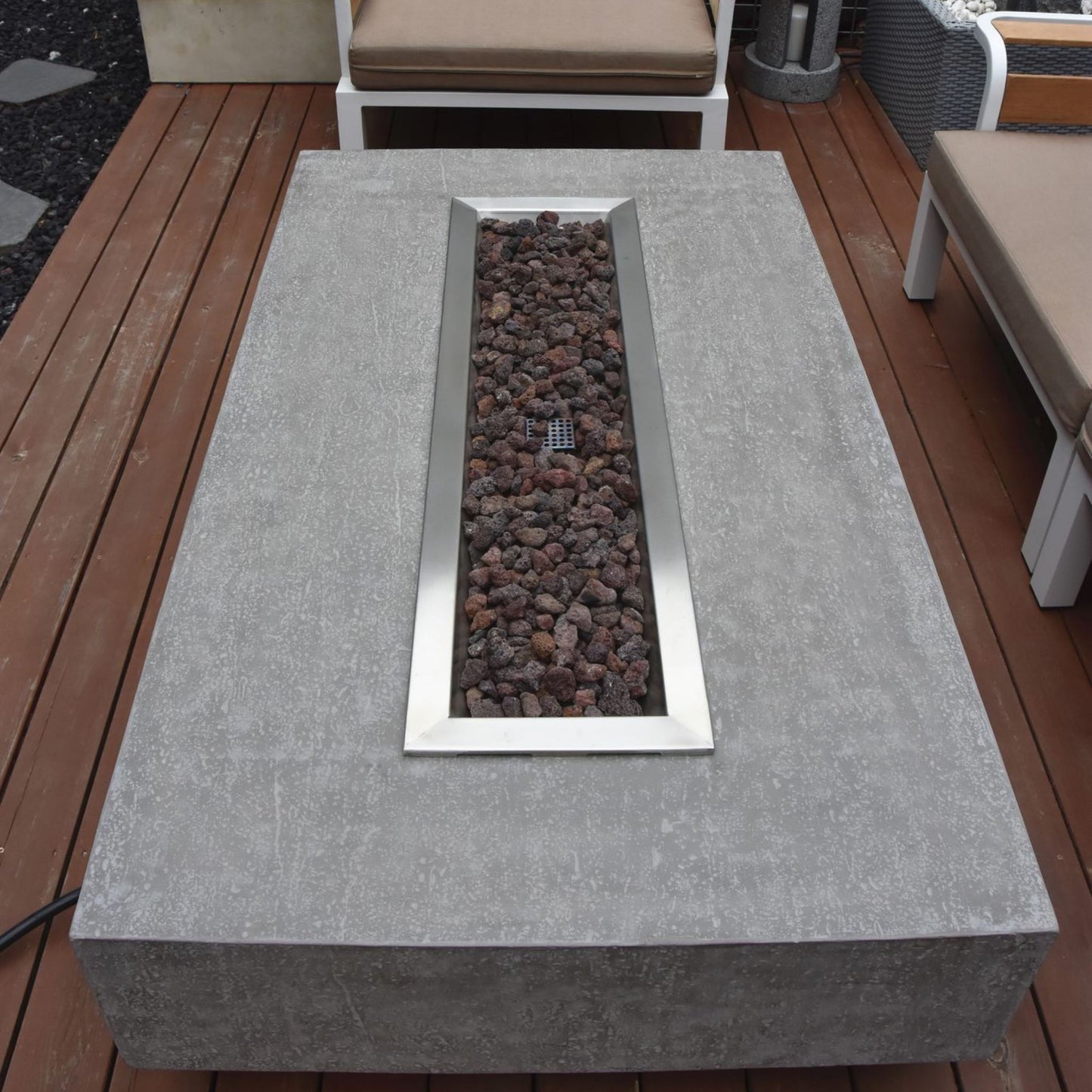 Elementi Hampton Fire Table | Outdoor Heat Direct