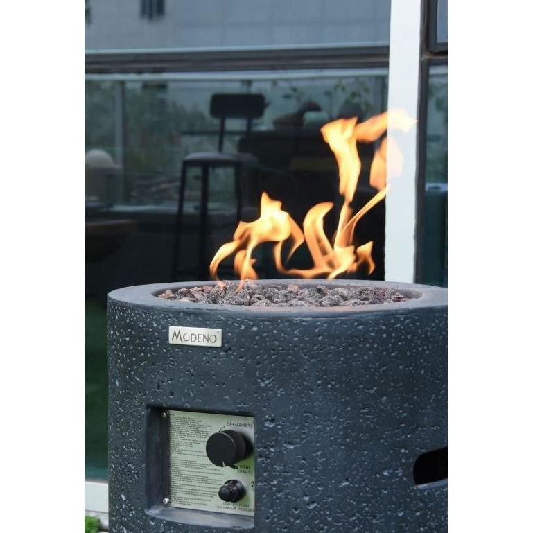 Modeno Lava Tube Fire Pit | Outdoor Heat Direct