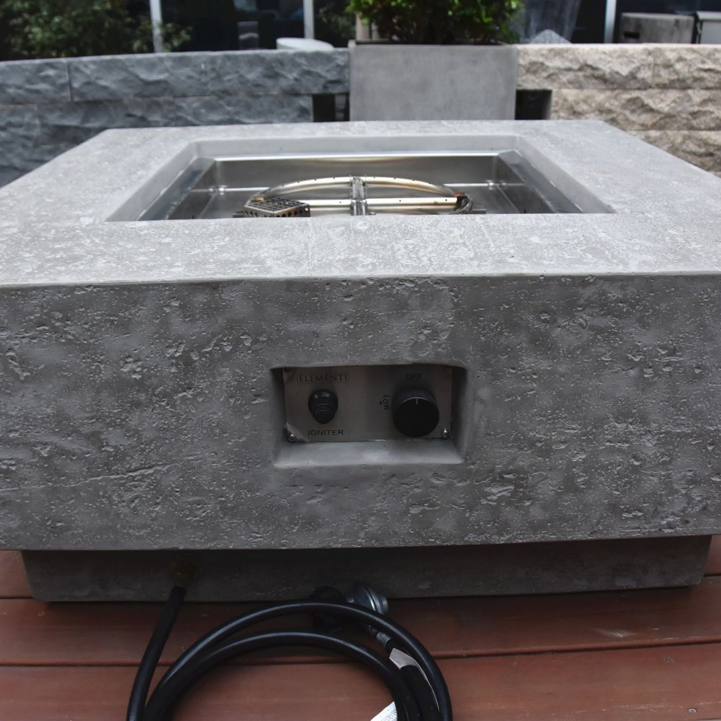 Elementi Manhattan Fire Table | Outdoor Heat Direct