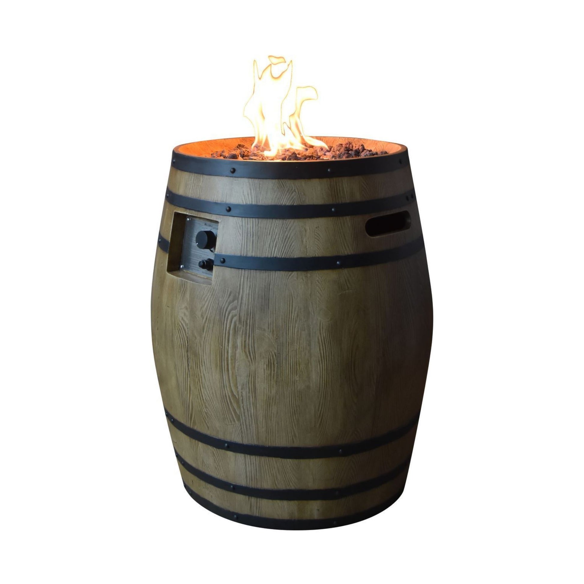 Elementi Napa Fire Column - Propane | Outdoor Heat Direct