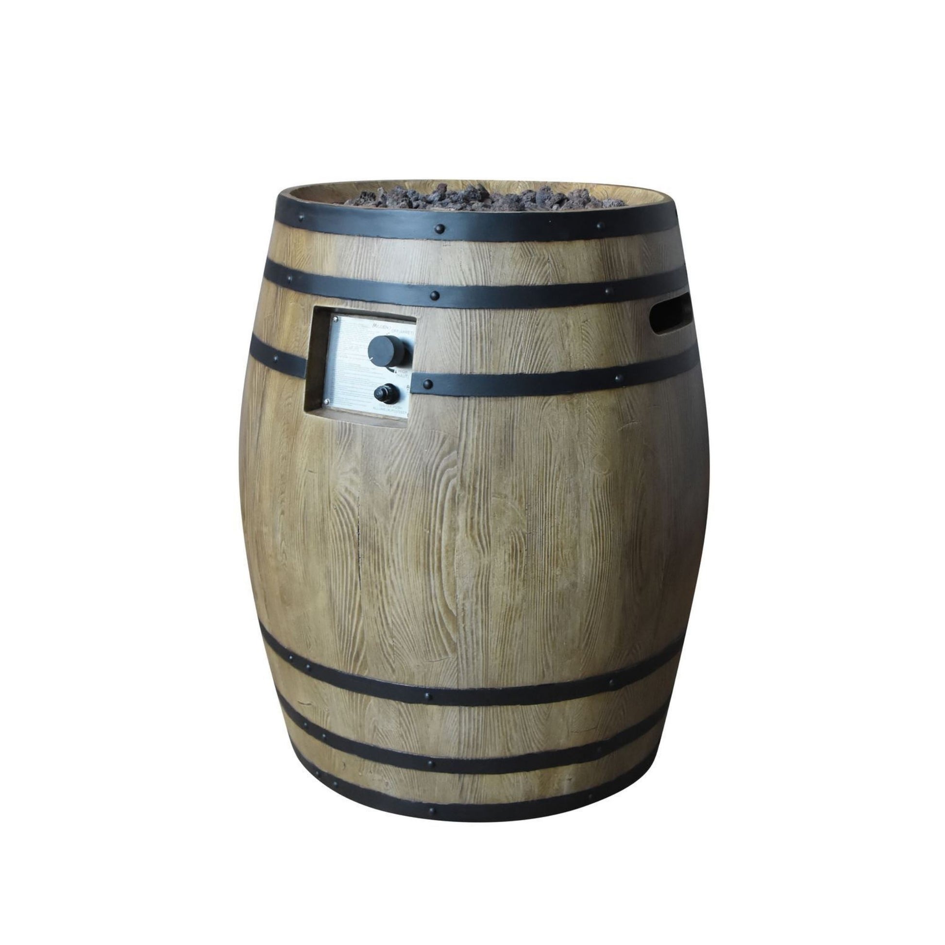 Elementi Napa Fire Column - Propane | Outdoor Heat Direct