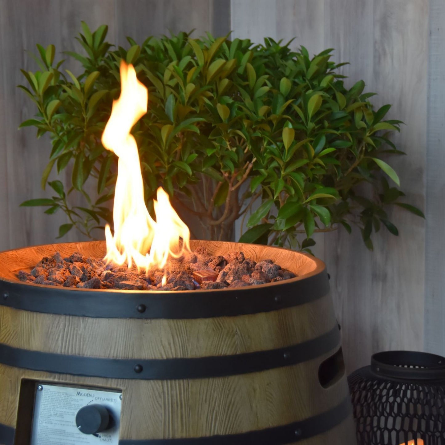 Elementi Napa Fire Column - Propane | Outdoor Heat Direct