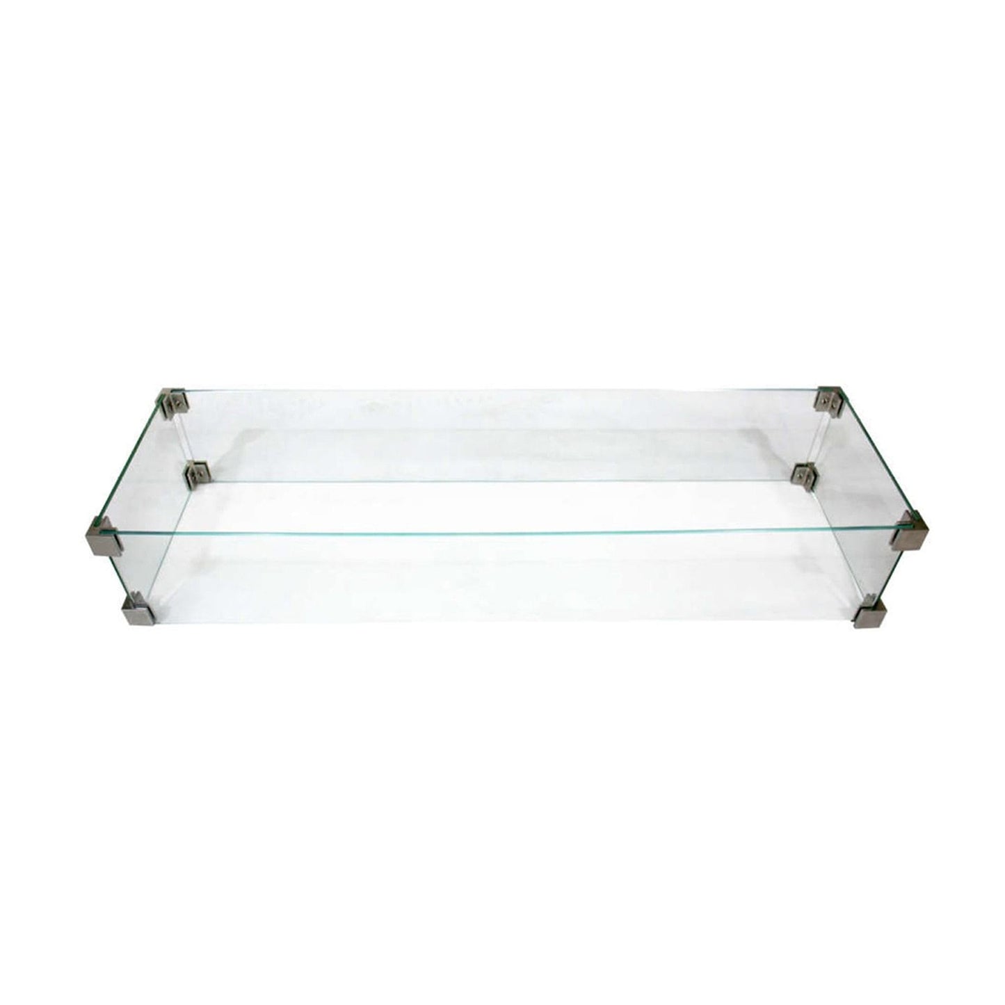 Elementi Granville Fire Table Wind Screen | Outdoor Heat Direct