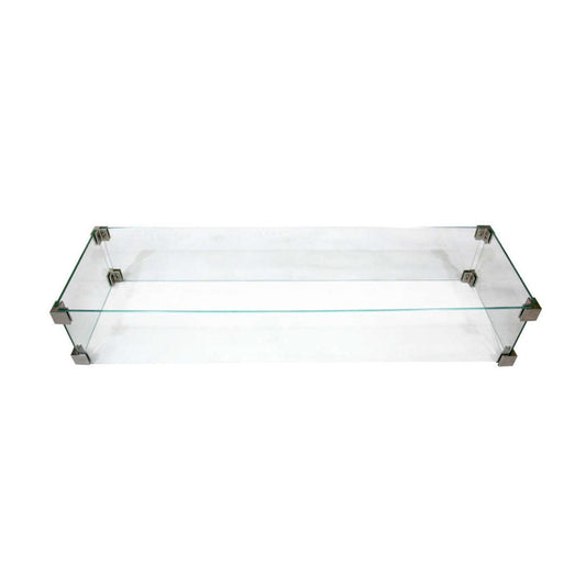 Elementi Granville Fire Table Wind Screen | Outdoor Heat Direct