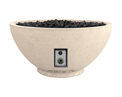 Firegear Sanctuary 2 GFRC fire bowl in Arctic