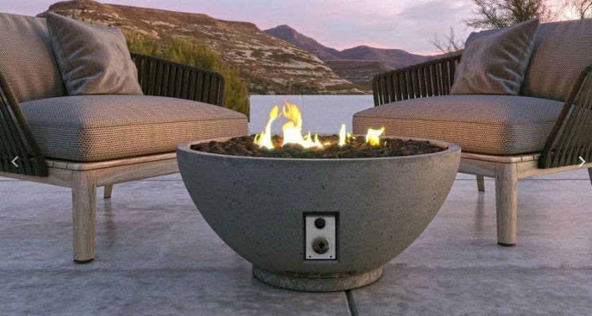 Firegear Sanctuary 2 fire bowl lit