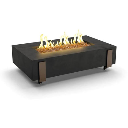Iron Saddle Firetable + Free Cover - American Fyre Designs | Outdoor Heat Direct
