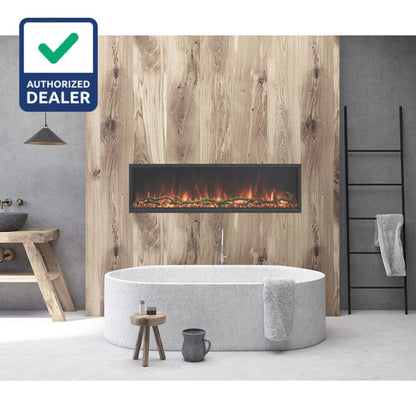 Modern Flames 96" Landscape Pro Slim Built-In (5.5" Deep - 96" X 14" Viewing)