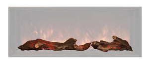 Modern Flames 120" Driftwood Log Set with internal lights (2 piece - fits lfv2-120/15-sh)