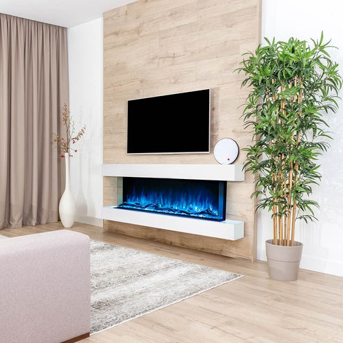 Modern Flames Studio Suite Floating Mantel Set for 44" Landscape Pro Multi - Ready to Finish (WMC-44LPM-RTF)