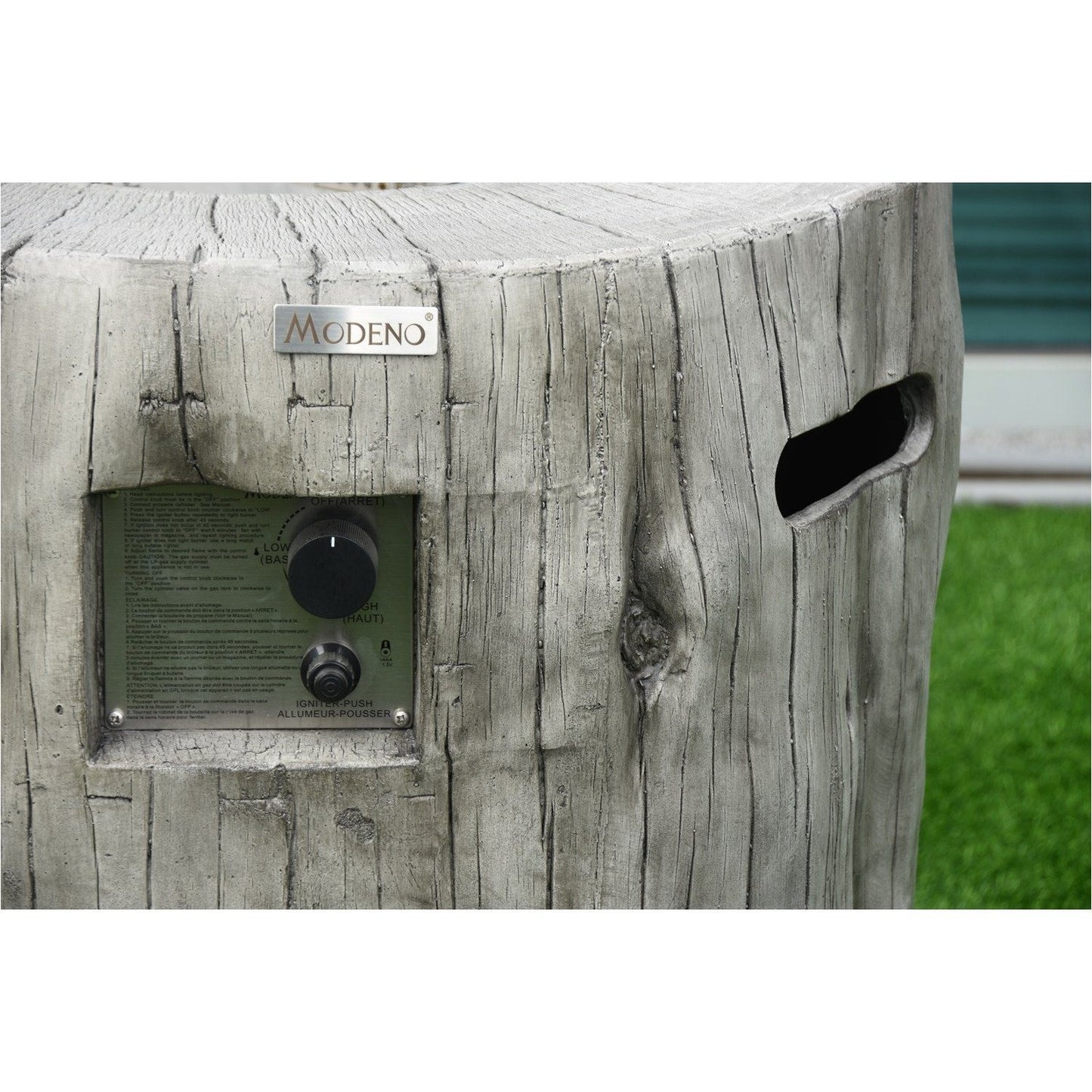 Modeno Mansfield Fire Column | Outdoor Heat Direct