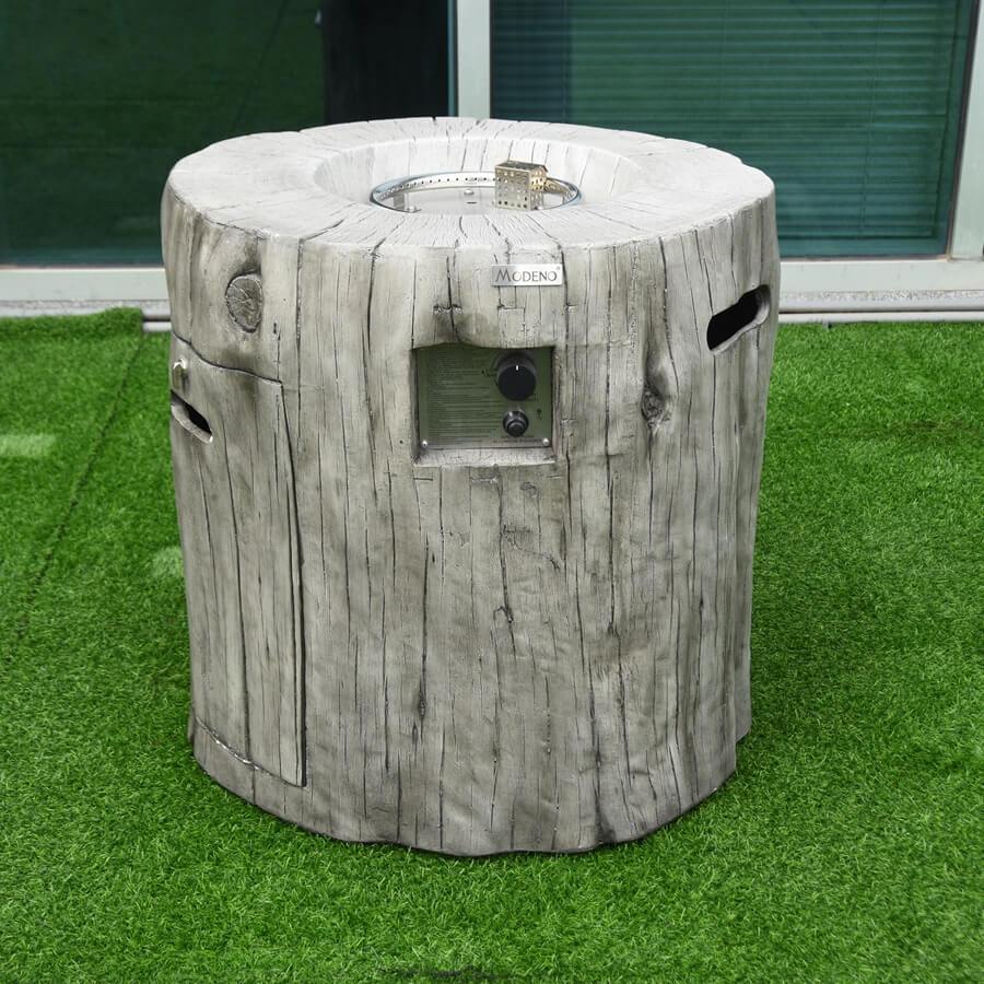 Modeno Mansfield Fire Column | Outdoor Heat Direct