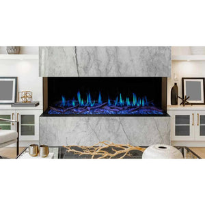 Modern Flames Orion 120" Multi Heliovision Fireplace (9" deep - 18" viewing)