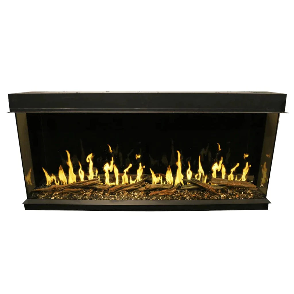 Modern Flames Orion 76" Multi Heliovision Fireplace (9" Deep - 18" Viewing)