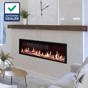 Modern Flames Orion 60" Slim Heliovision Fireplace (6" Deep - 15" Viewing)