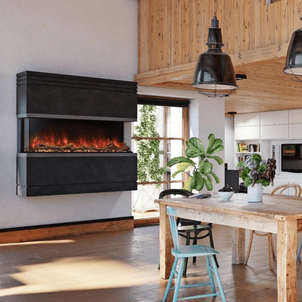 Modern Flames 96" Landscape Pro Multi-Sided Built-In (11.5" Deep - 96" X 16" Viewing)
