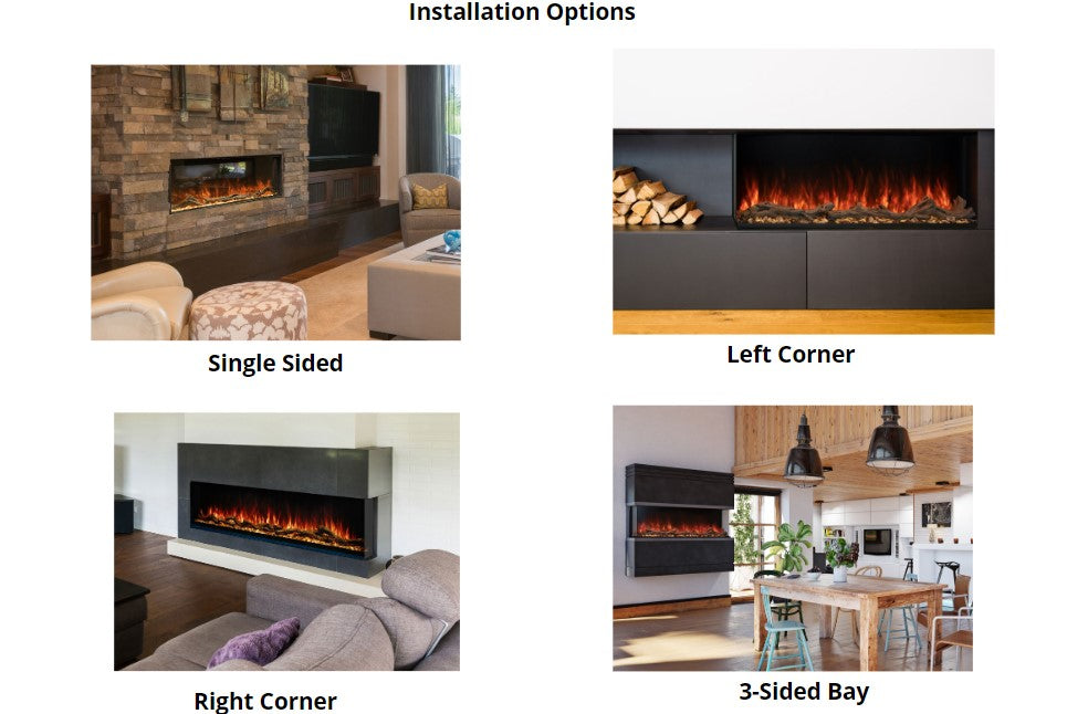 Modern Flames 44" Landscape Pro Multi-sided Built-in (11.5" deep - 44" x 16" viewing)