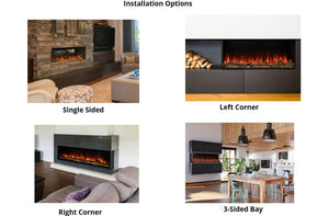 Modern Flames 68" Landscape Pro Multi-Sided Built-In (11.5" Deep - 68" X 16" Viewing)