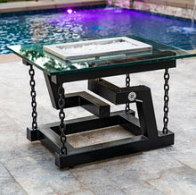 Load image into Gallery viewer, The Outdoor Plus Newton Powde Coated Fire Pit / Chain Support + Free Cover