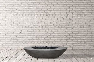 Prism Hardscapes 79" x 45" Ovale Fire Bowl + Free Cover