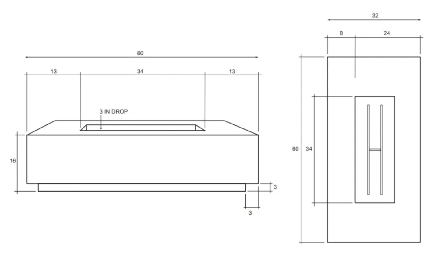 Fire Table Tavola 8 - Free Cover ✓ [Prism Hardscapes]