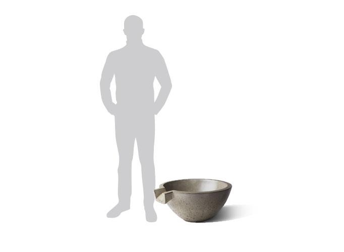 Water Bowl Spill Classic 24" - Outdoor Heat Direct