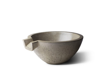 Slick Rock Concrete Spill Classic 24" Water Bowl
