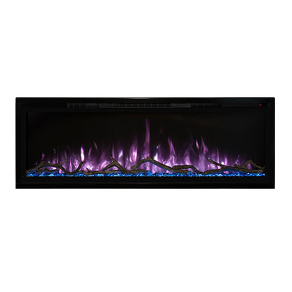 Modern Flames 50" Spectrum Slimline Wall Mount/ Recessed (4" Deep - 46" X 12" Viewing)