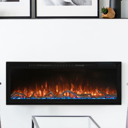Modern Flames 50" Spectrum Slimline Wall Mount/ Recessed (4" Deep - 46" X 12" Viewing)