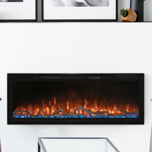 Load image into Gallery viewer, Modern Flames 50&quot; Spectrum Slimline Wall Mount/ Recessed (4&quot; Deep - 46&quot; X 12&quot; Viewing)