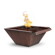 Load image into Gallery viewer, The Outdoor Plus Maya Copper Fire &amp; Water Bowl - Wide Spill + Free Cover